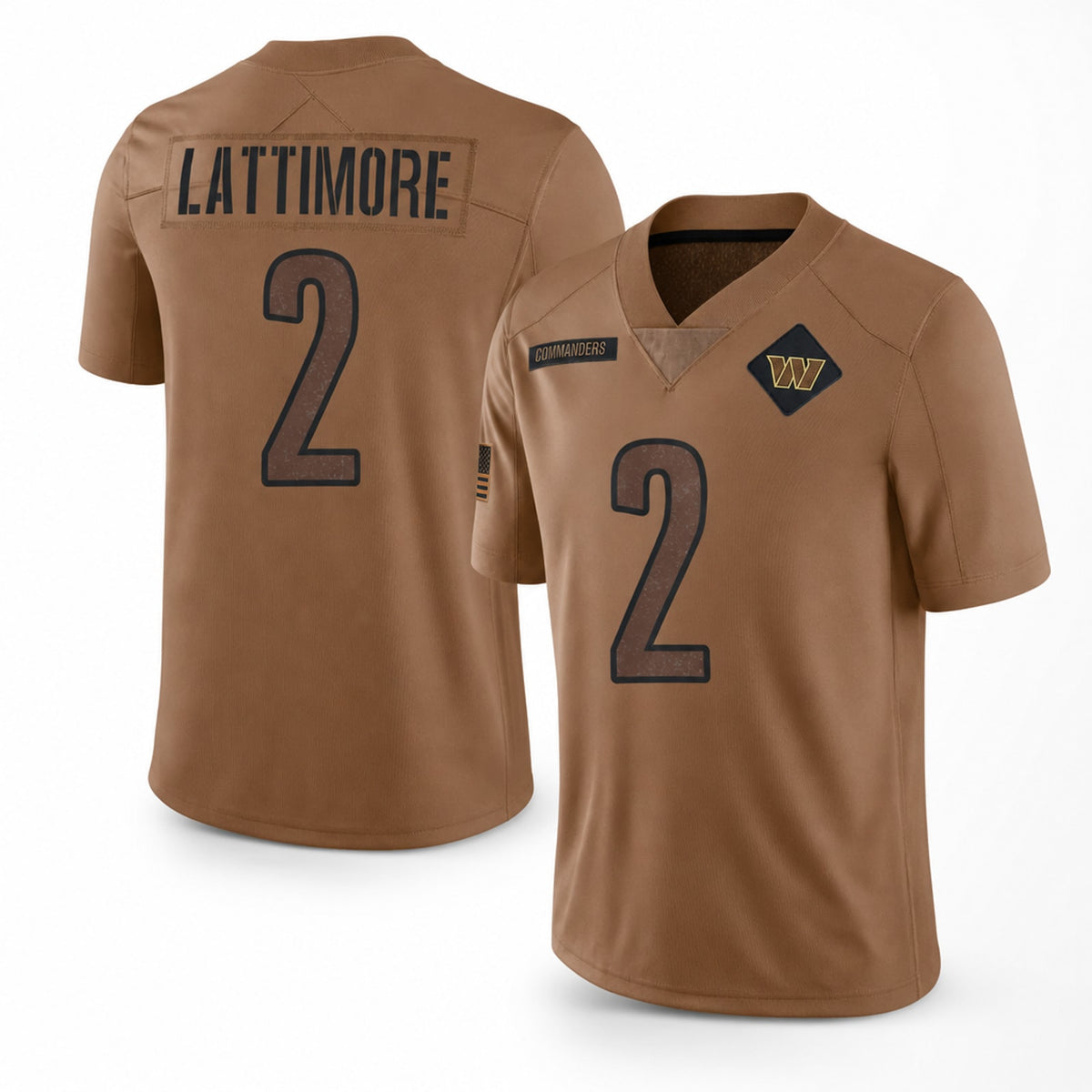 W.Commanders Marshon Lattimore Salute To Service Jersey - 1