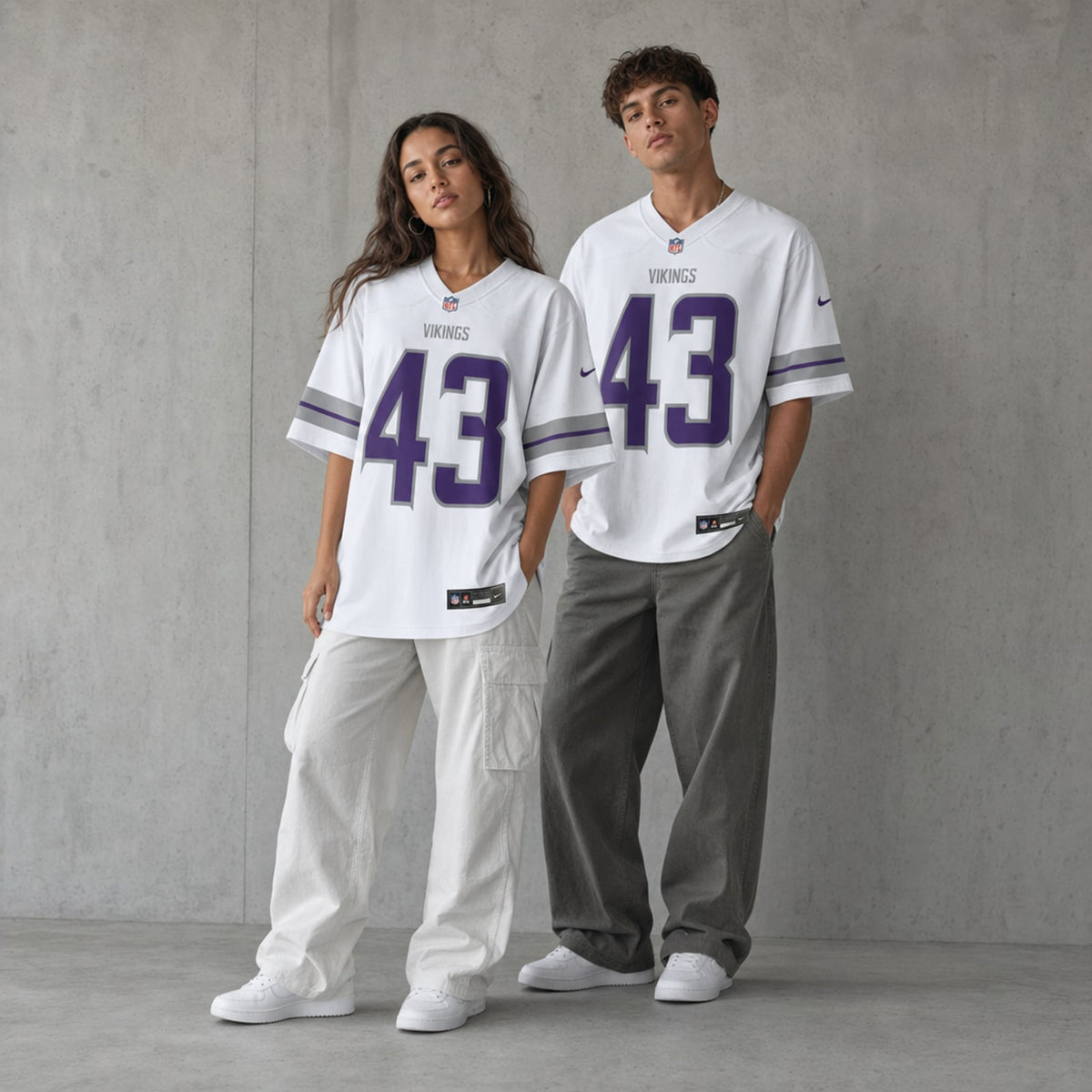 Minnesota Vikings Andrew Van Ginkel Purple Game Jersey - 7
