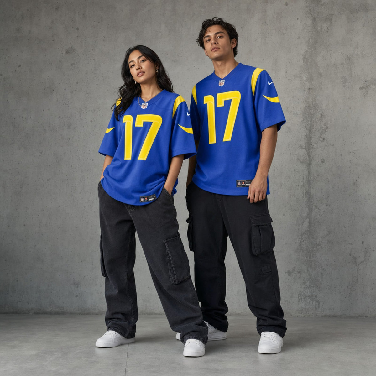 Los Angeles Rams Davante Adams Game Jersey Relaxed Fit - 3