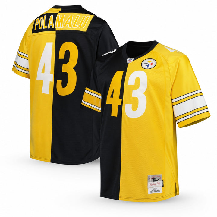 Pittsburgh Steelers Troy Polamalu Split Legacy Jersey