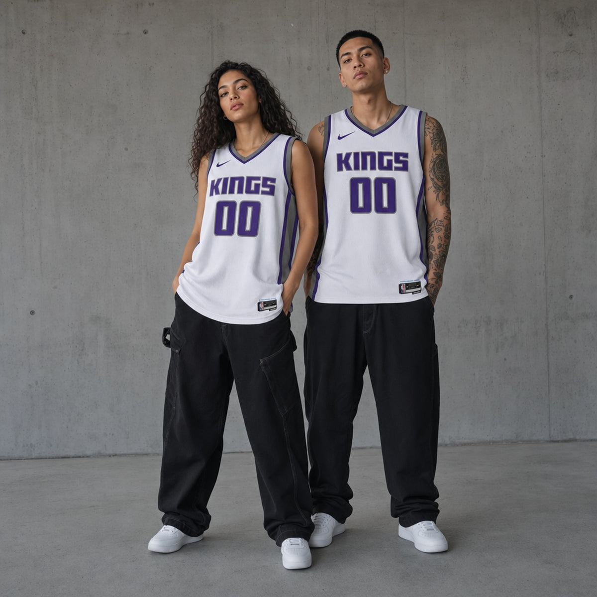 Sacramento Kings Unisex Custom Association Swingman Jersey - 3
