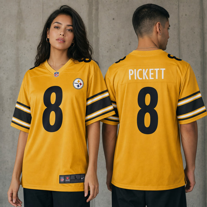 Pittsburgh Steelers Kenny Pickett Youth Inverted Game Jersey