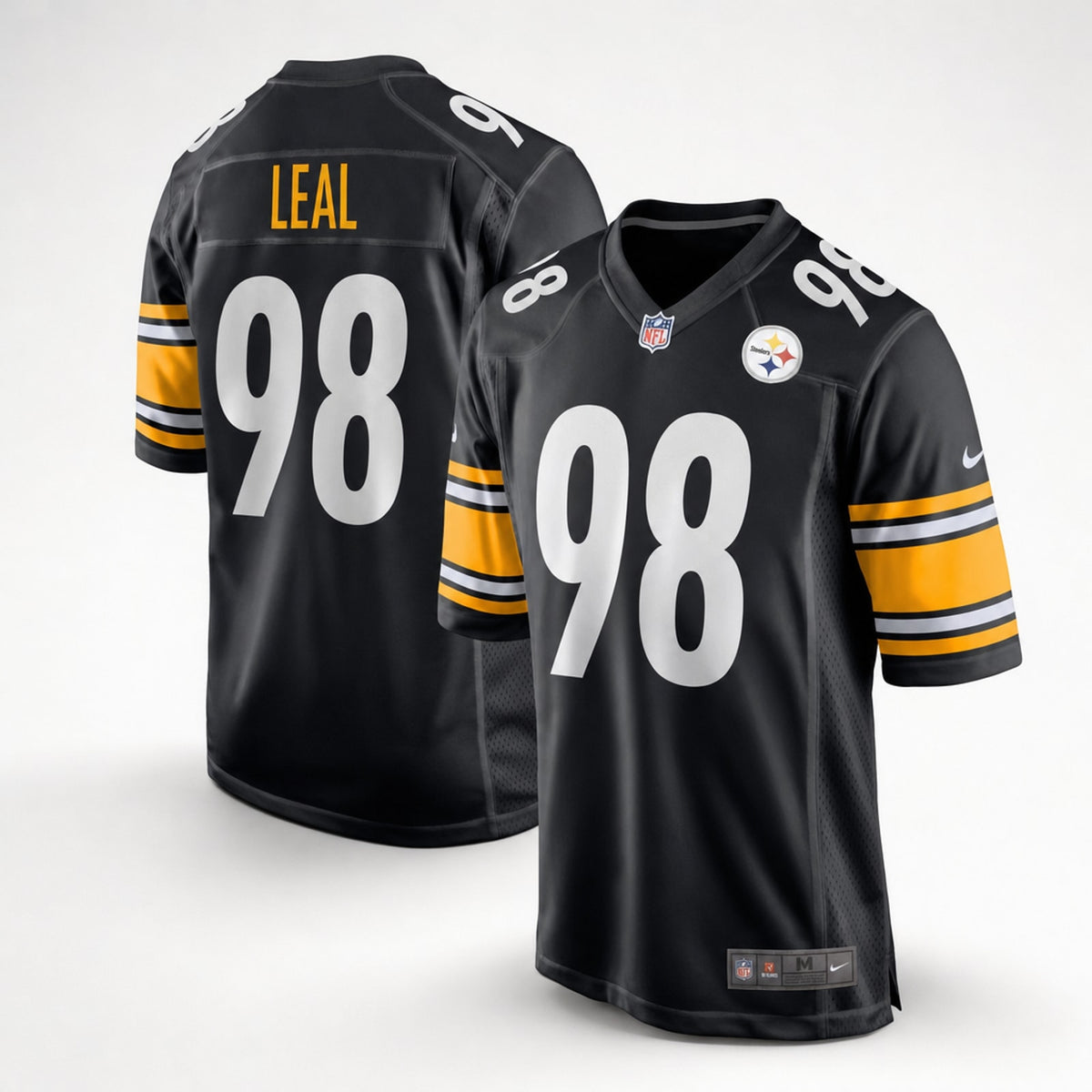 Pittsburgh Steelers DeMarvin Leal Game Jersey - 1