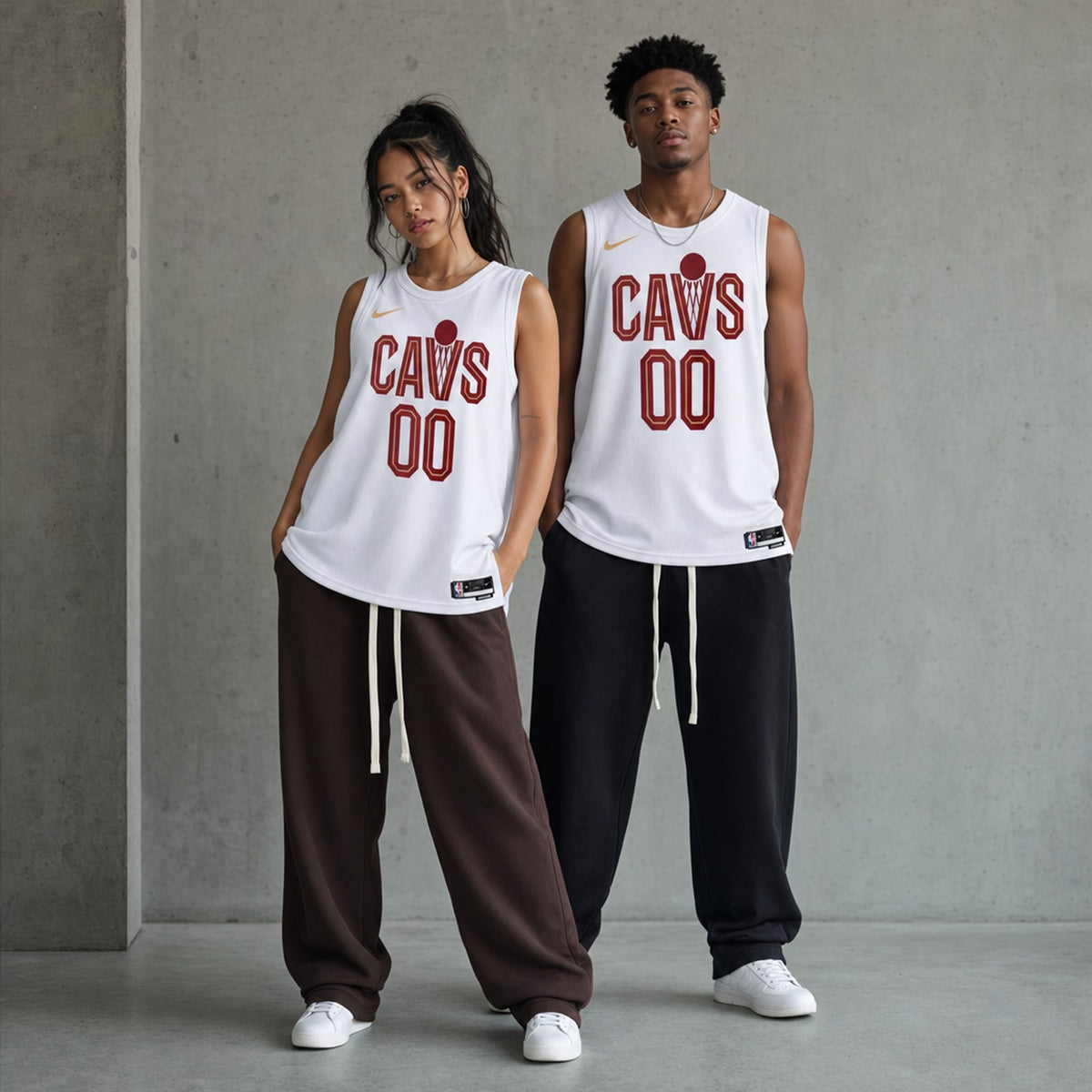 Cleveland Cavaliers Unisex Association Swingman Custom Jersey - 3