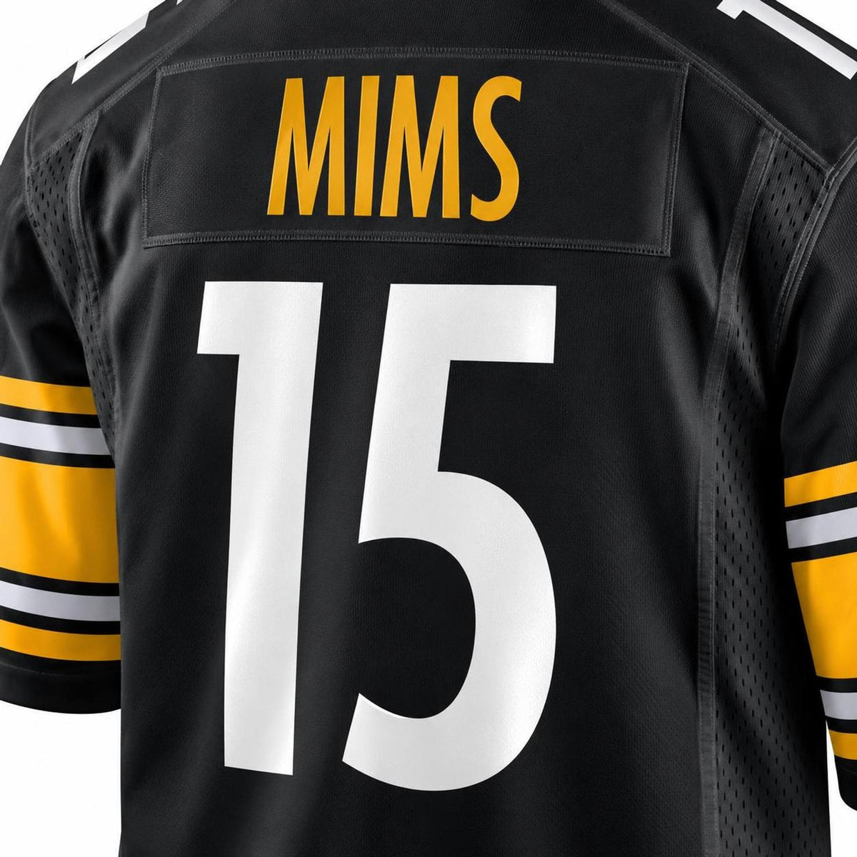 Men's Pittsburgh Steelers Denzel Mims Black Game Jersey JS5830 - 5