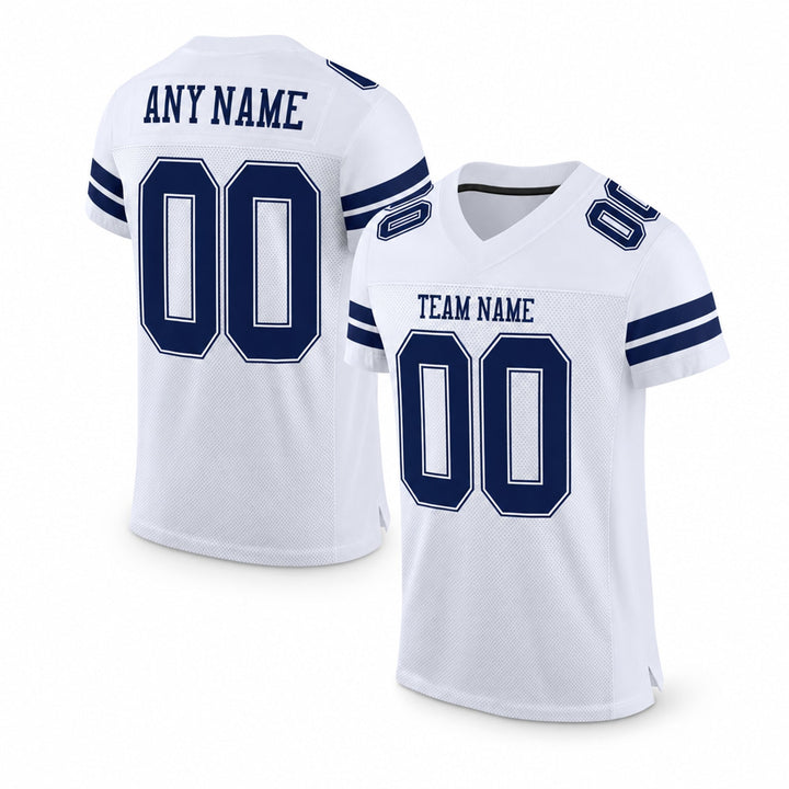 Recycled Polyester Football Jersey Athletic Mesh Personalized Name Number Shirt