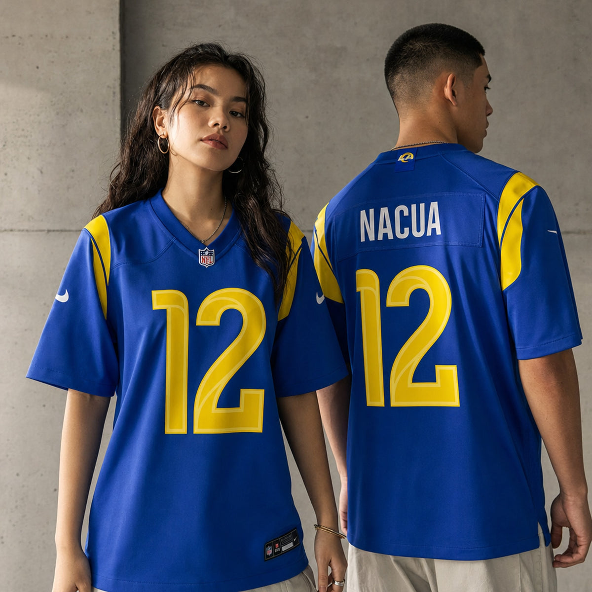 Los Angeles Rams Puka Nacua White Game Jersey - 6