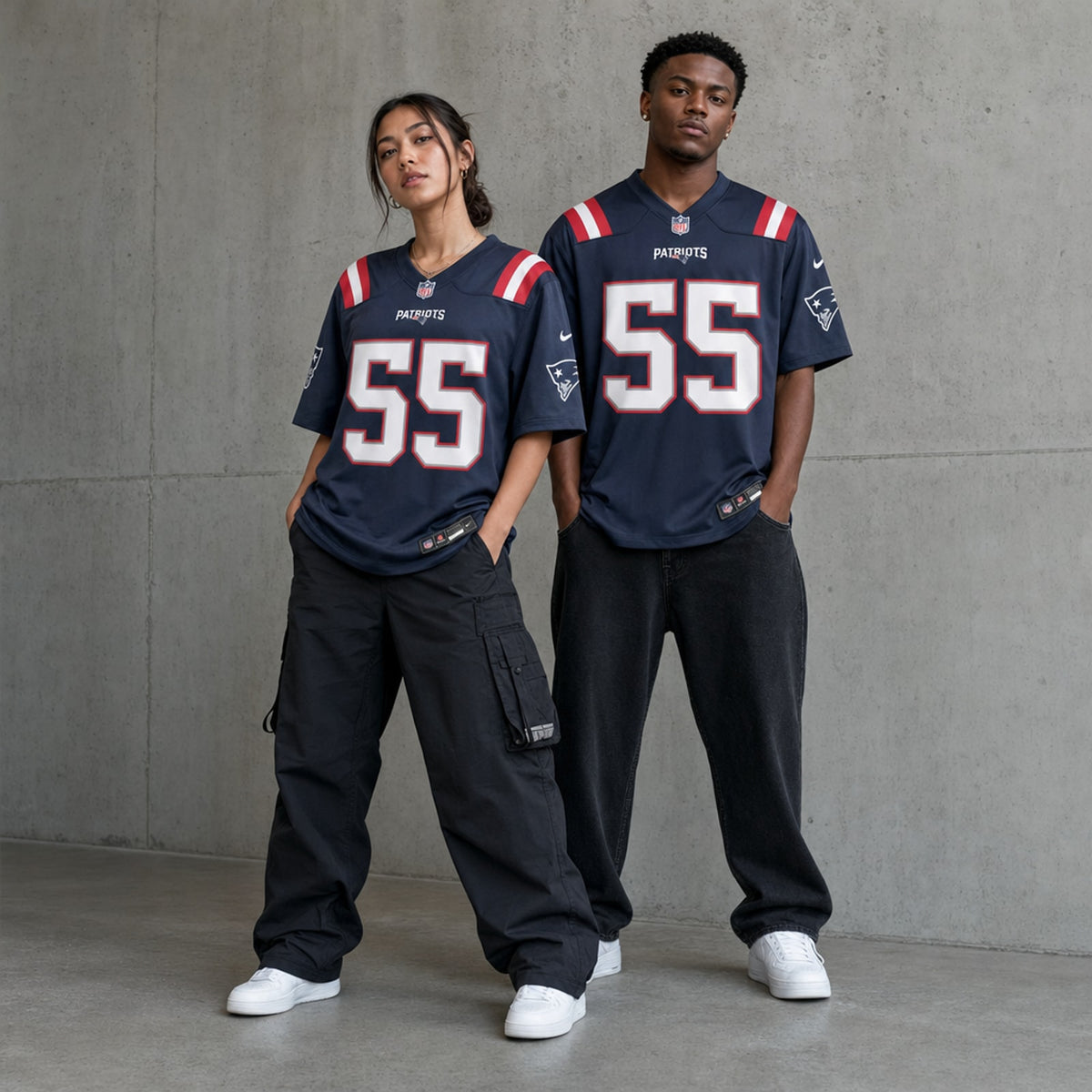 New England Patriots Jared Wilson Recycled Polyester Game Jersey - 3