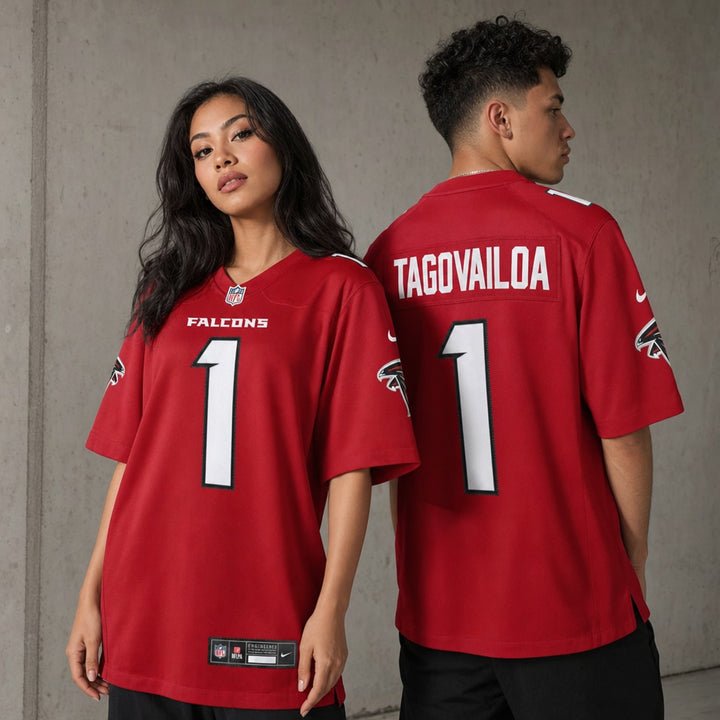 Atlanta Falcons Tua Tagovailoa Game Jersey Loose Fit