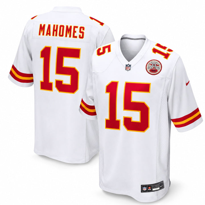 Kansas City Chiefs Patrick Mahomes White Game Jersey