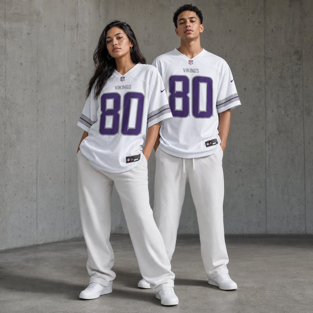Minnesota Vikings Cris Carter Polyester Game Jersey - 3