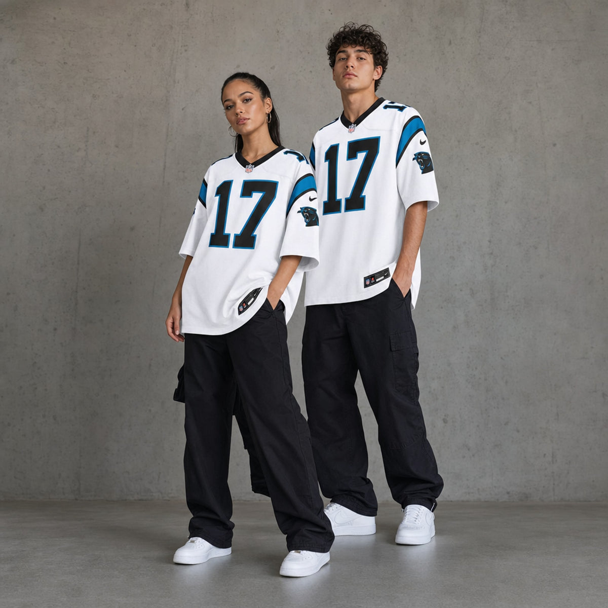 Carolina Panthers Xavier Legette White Game Jersey - 3