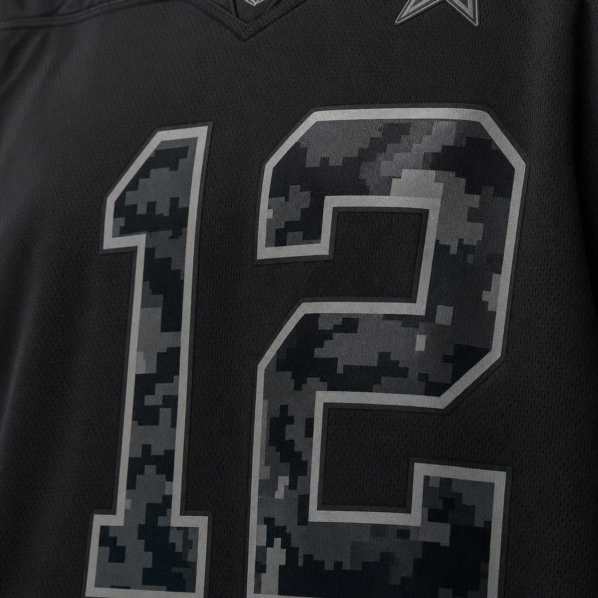 Dallas Cowboys Roger Staubach Polyester Jersey Stitched Detail - 4