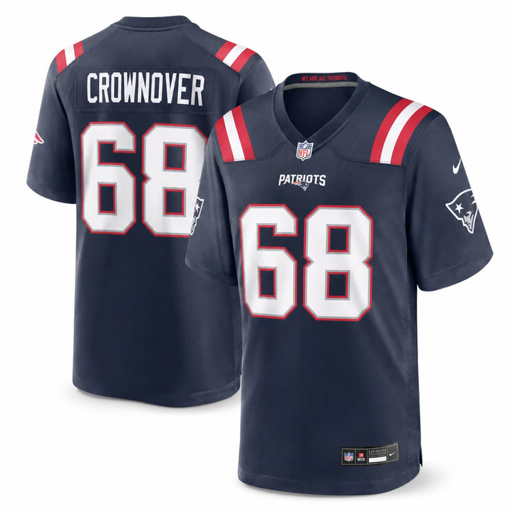 New England Patriots Dametrious Crownover Game Jersey
