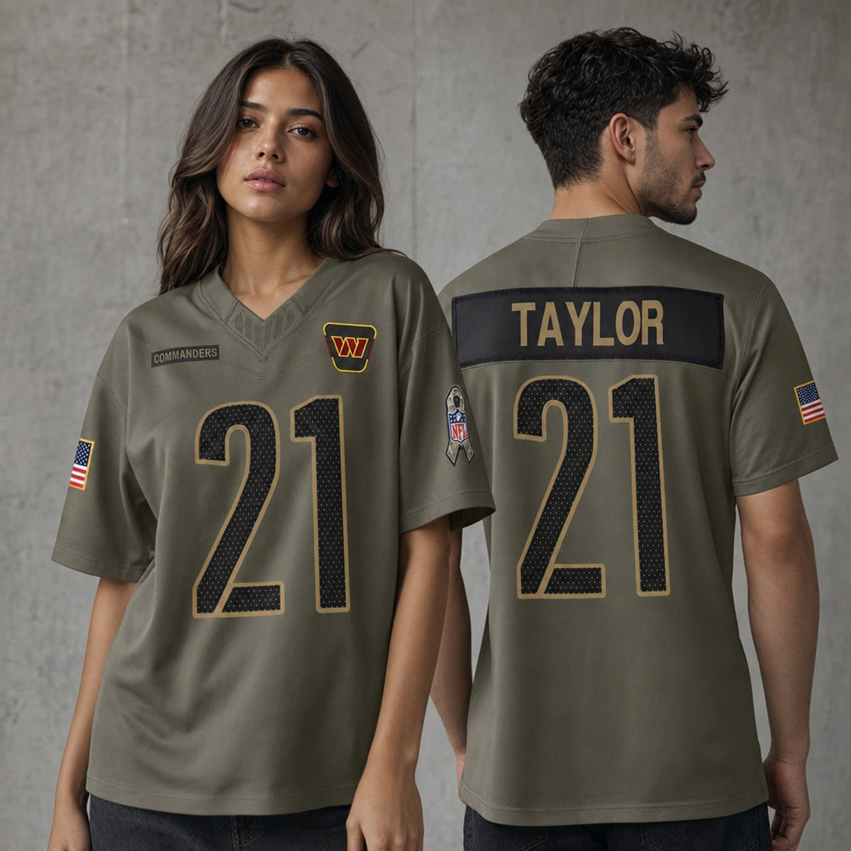 Commanders Sean Taylor Salute To Service Limited Player Jersey - 2
