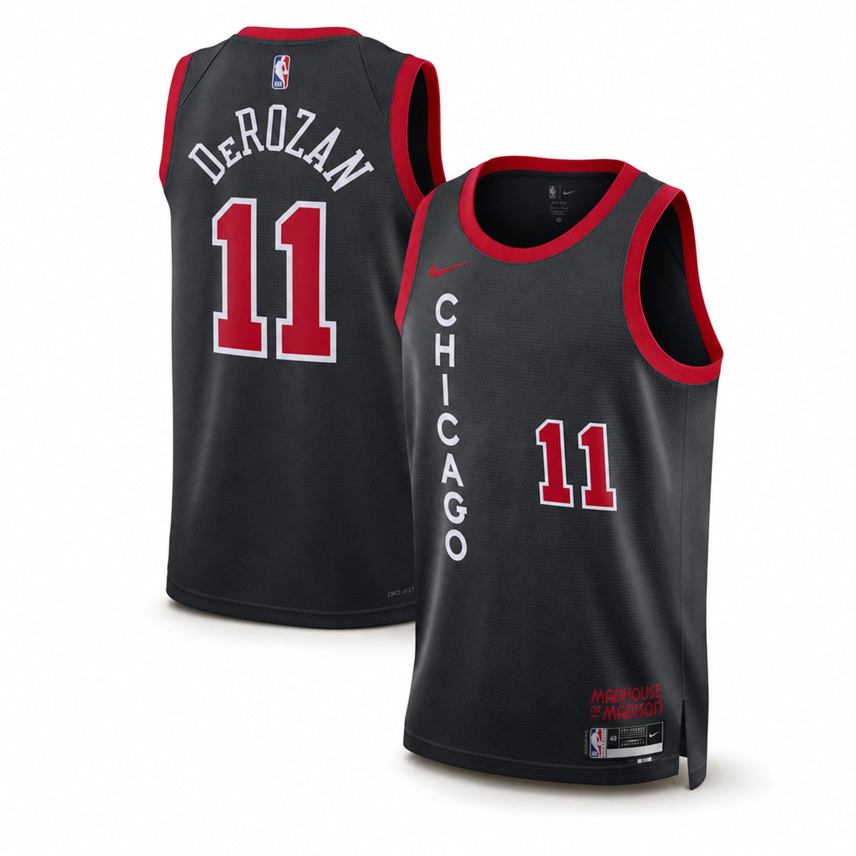 DeMar DeRozan Chicago Bulls Unisex City Edition Swingman Jersey - 1