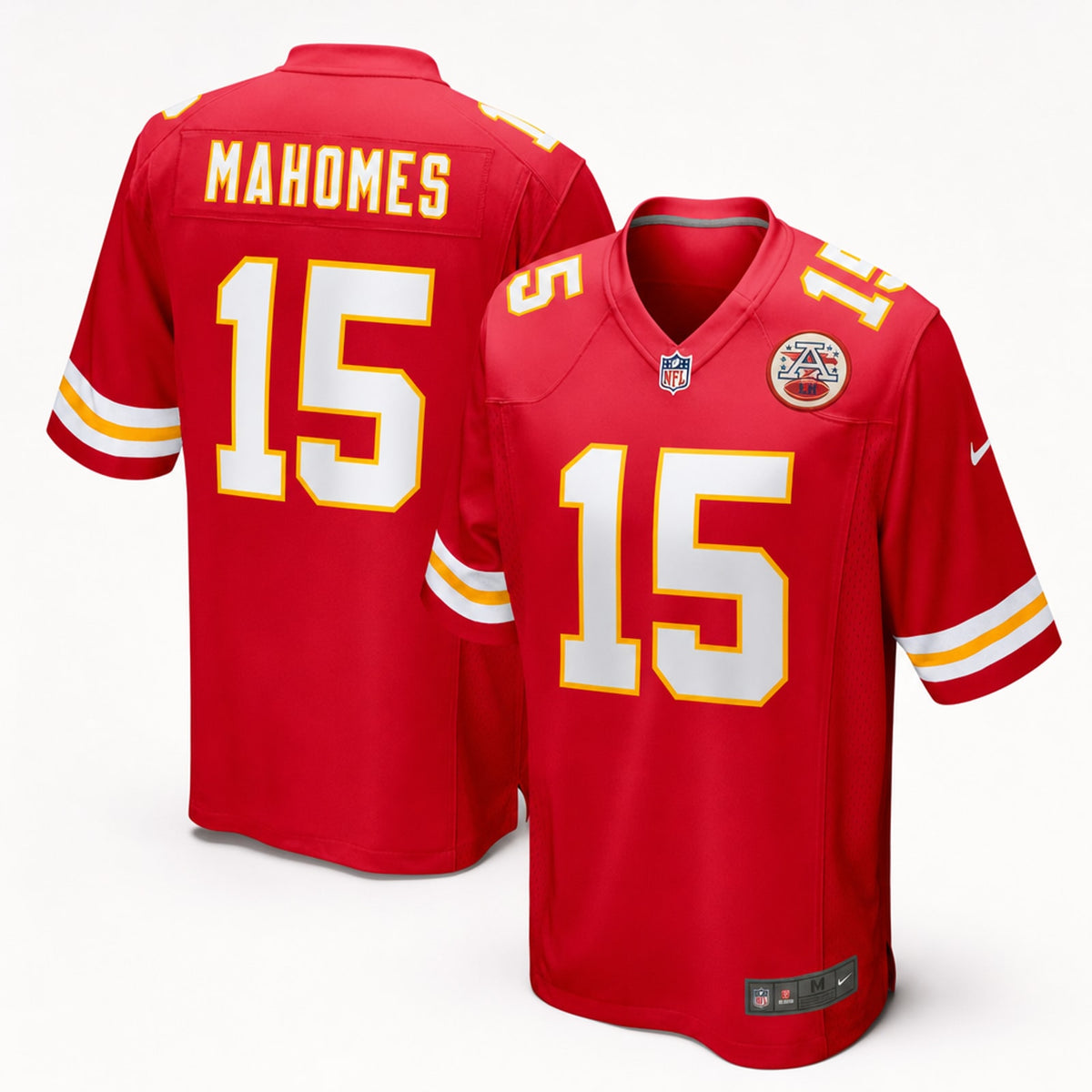 Kansas City Chiefs Patrick Mahomes Red Game Jersey - 1