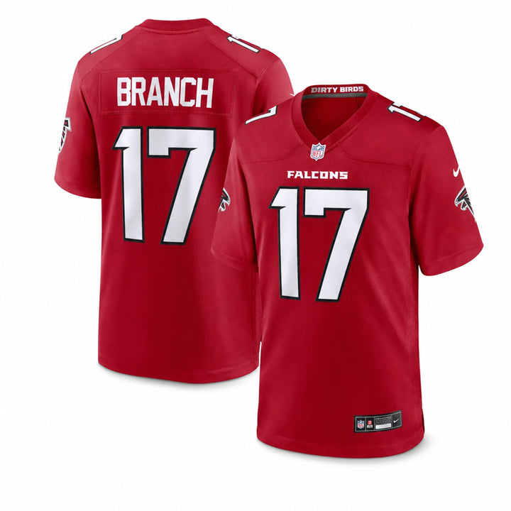 Atlanta Falcons Zachariah Branch Team Game Jersey