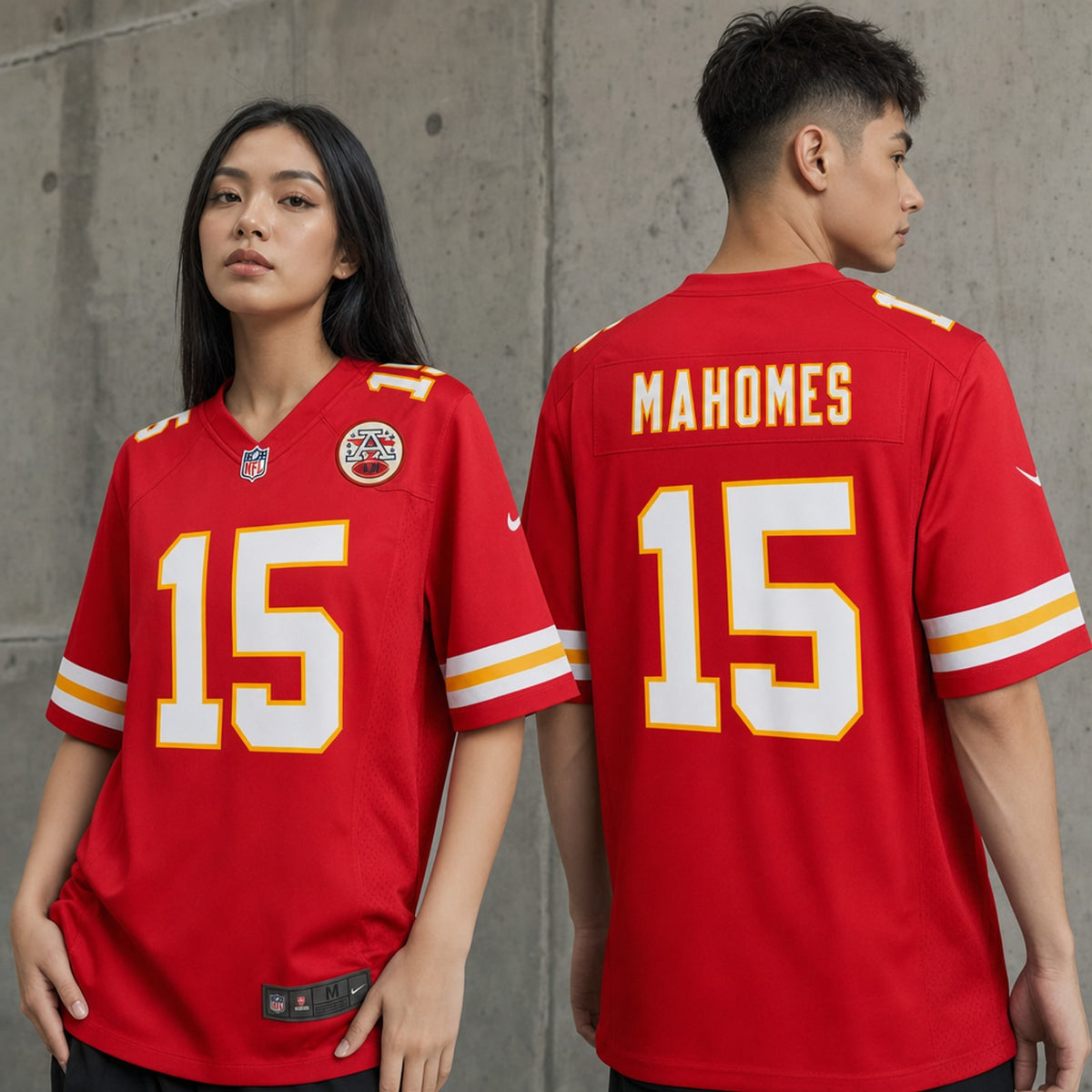 Kansas City Chiefs Patrick Mahomes Red Game Jersey - 2