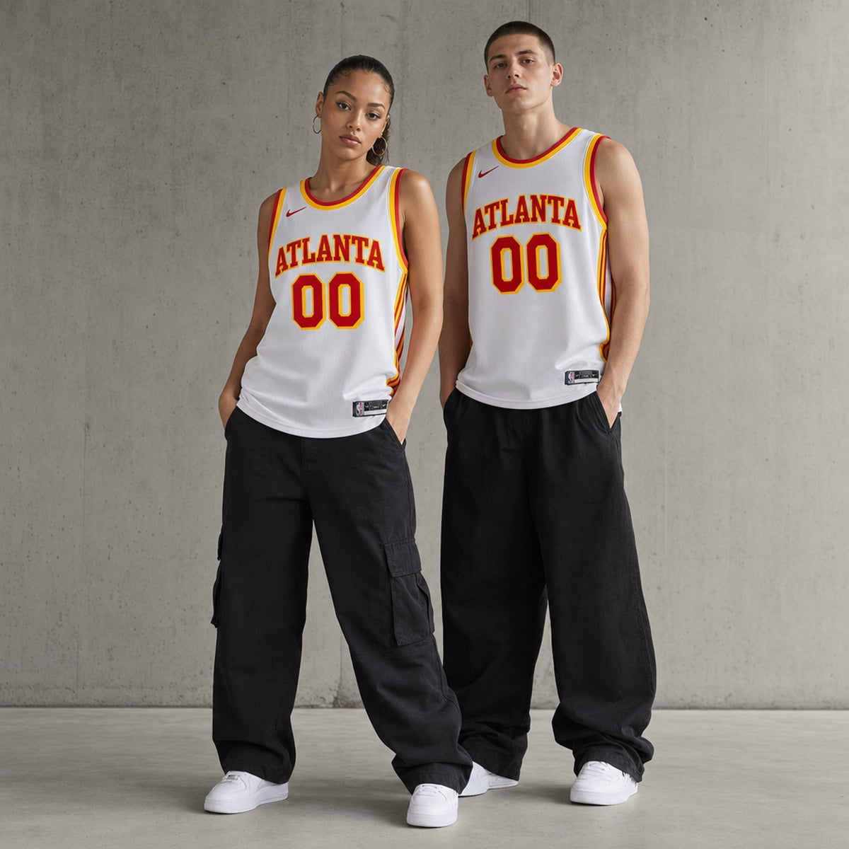 Atlanta Hawks Unisex 2023 Custom Association Edition Jersey - 3