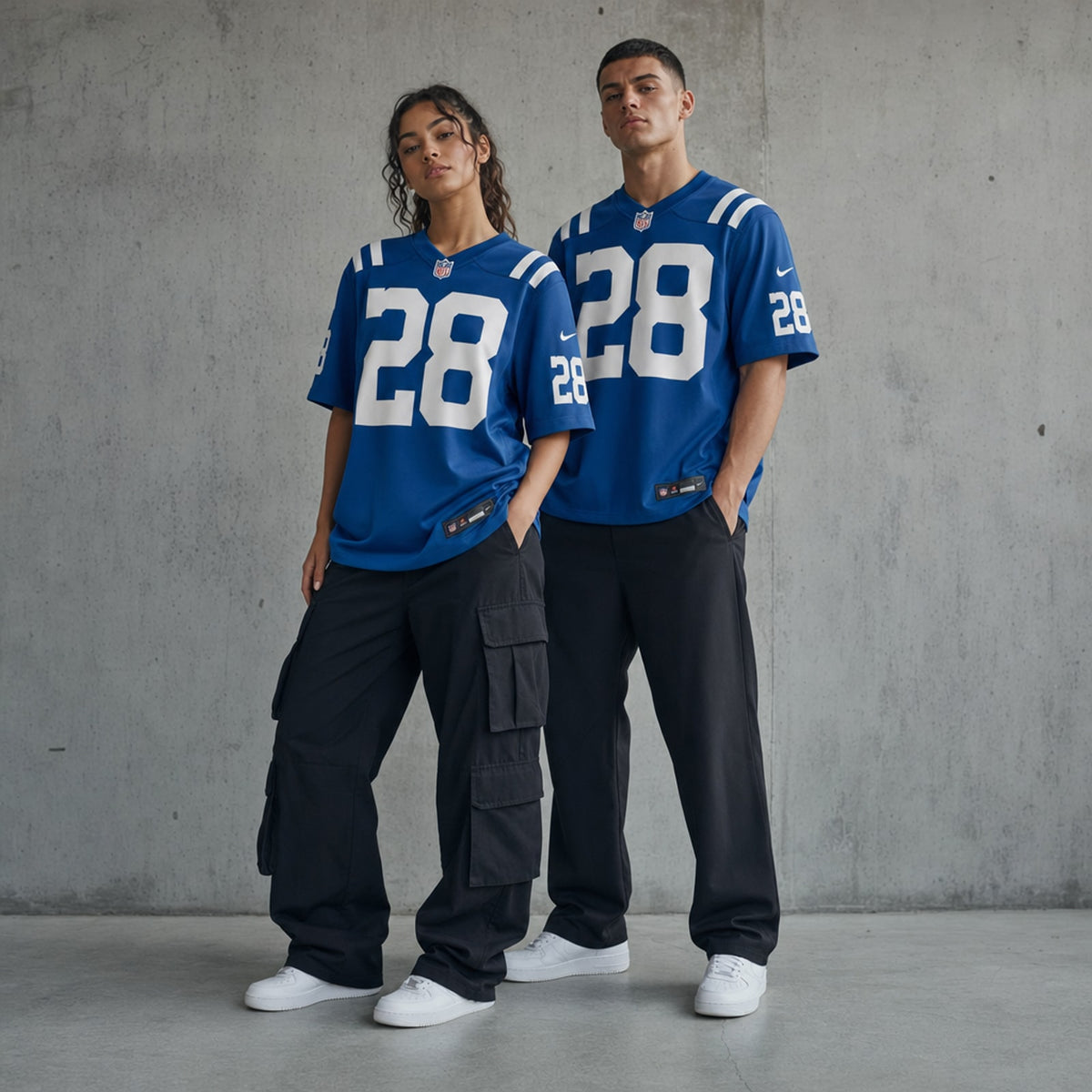 Indianapolis Colts Jonathan Taylor Polyester Game Jersey - 3