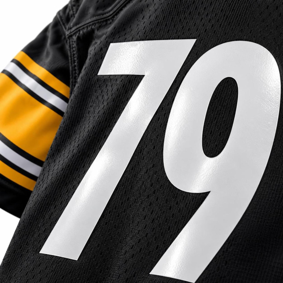 Men's Pittsburgh Steelers Renell Wren Black Game Jersey JS9242 - 4