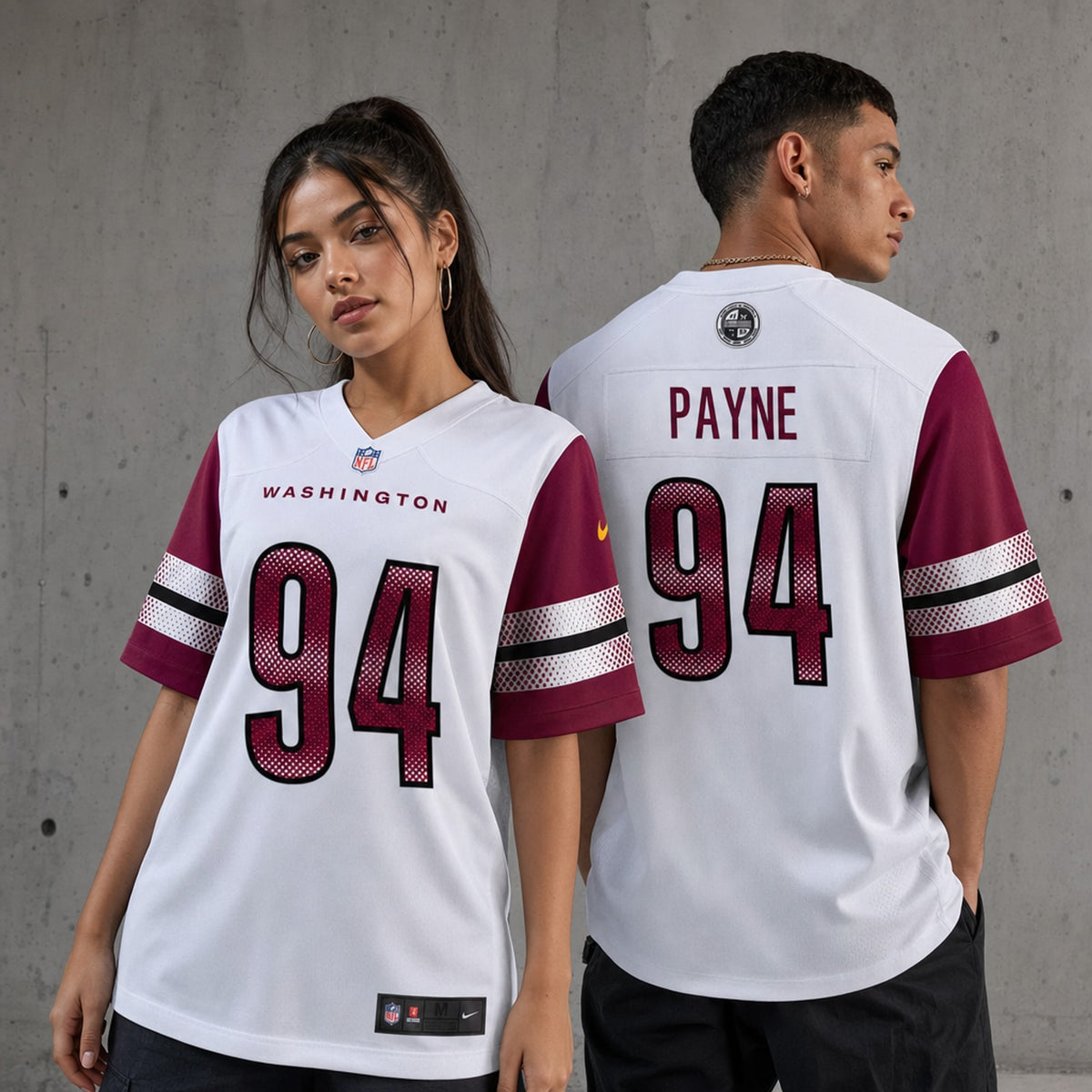 Washington Commanders Daron Payne Game Jersey - 2
