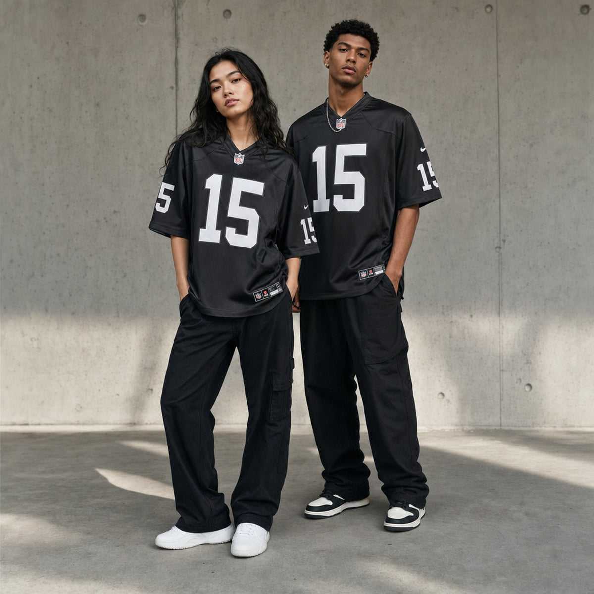Las Vegas Raiders Fernando Mendoza Black Game Jersey - 3