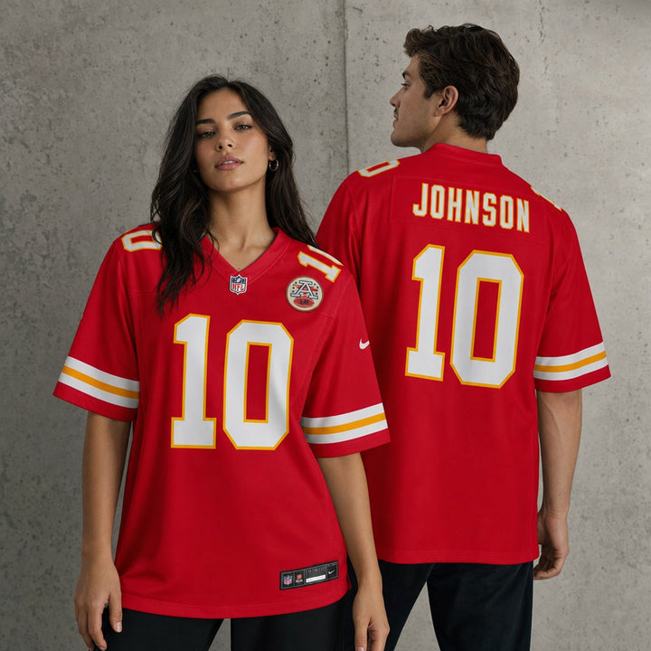 Kansas City Chiefs Emmett Johnson Game Jersey