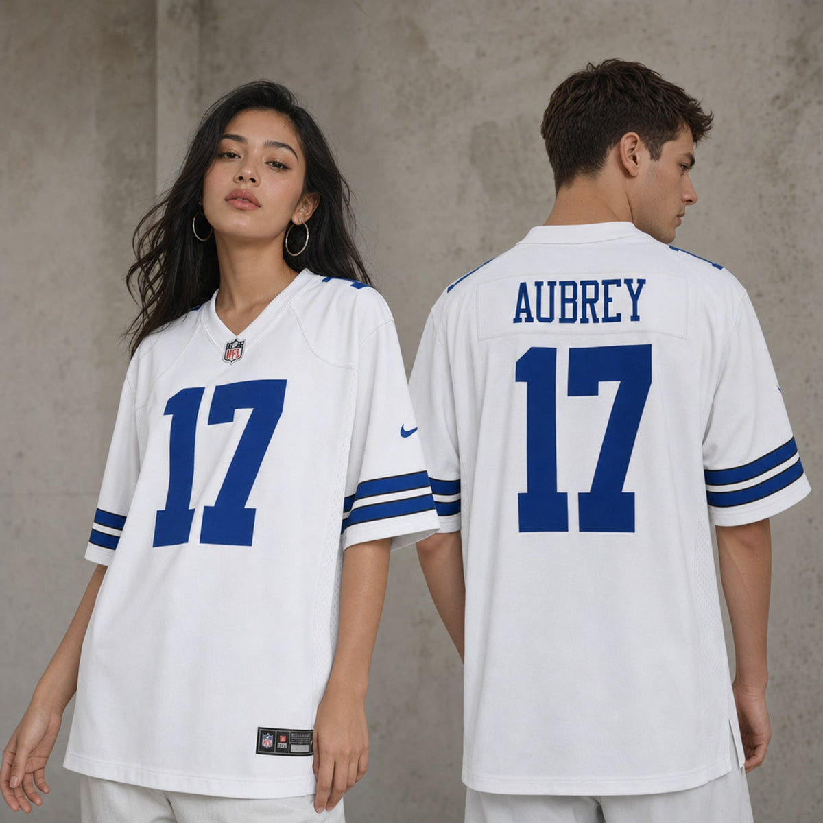 Dallas Cowboys Brandon Aubrey White Game Jersey - 2