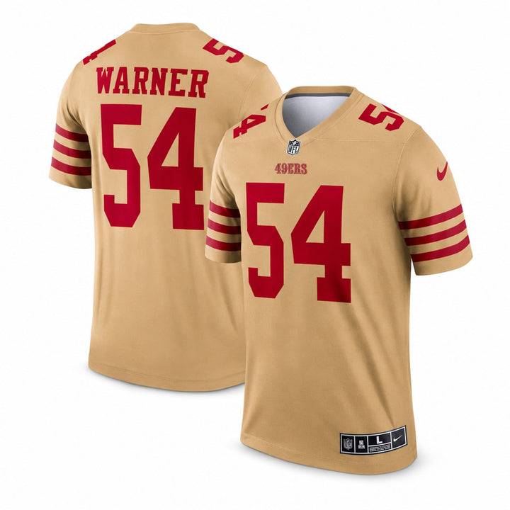 Fred Warner 54 San Francisco 49ers Inverted Legend Jersey