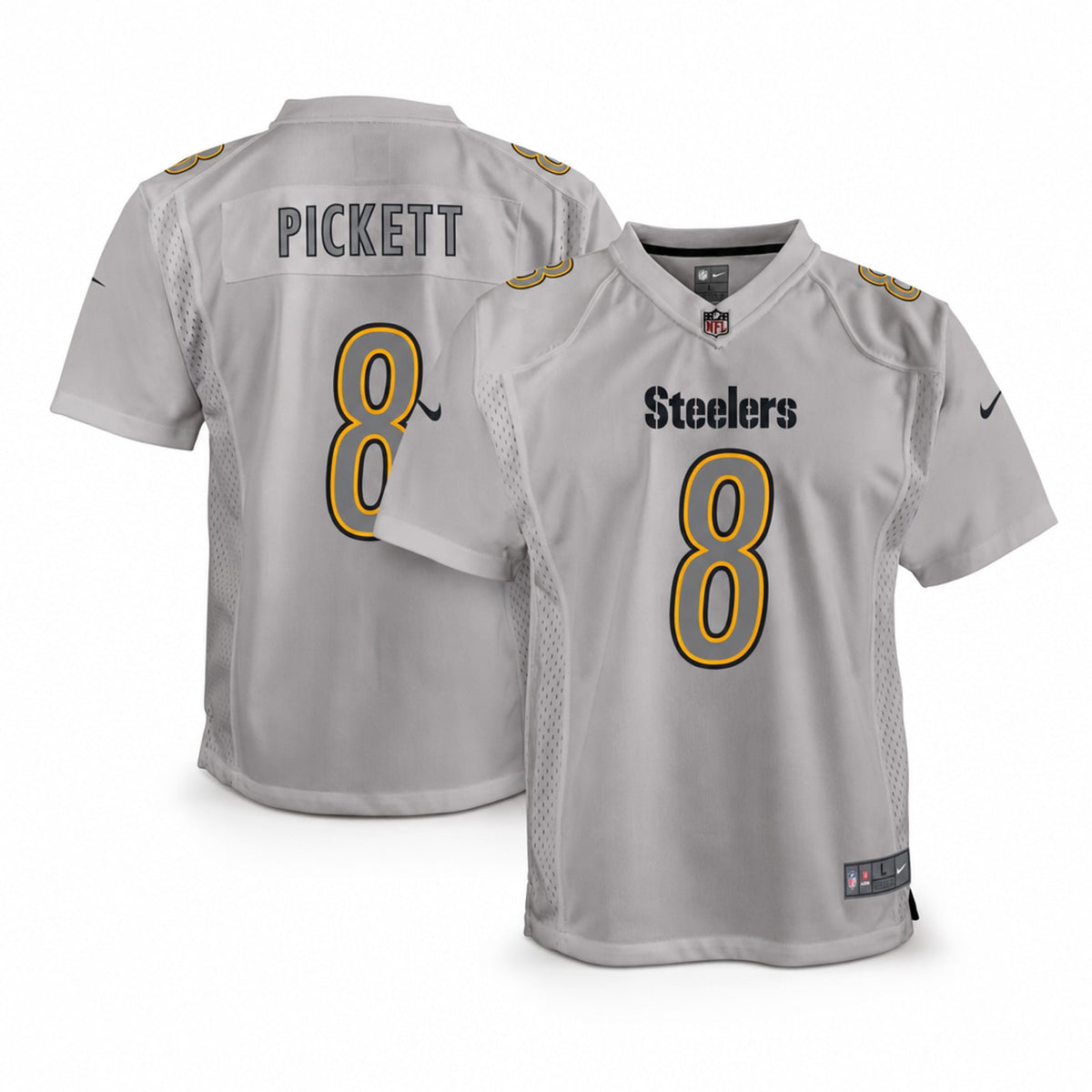 Pittsburgh Steelers Kenny Pickett Blue Game Jersey - 5