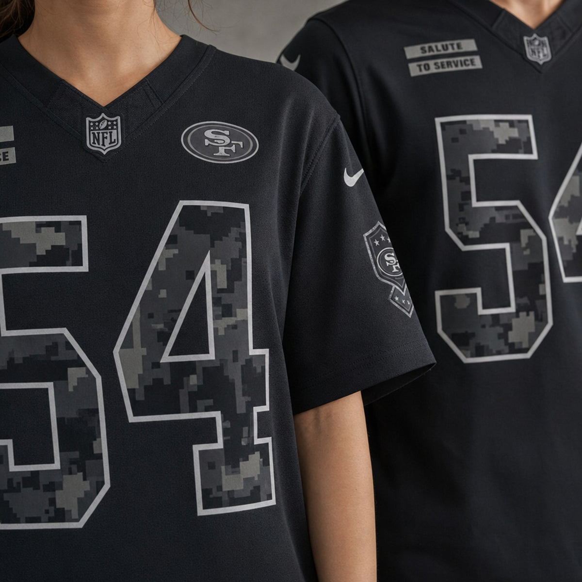 San Francisco 49ers Fred Warner Stitched Tribute Jersey - 4