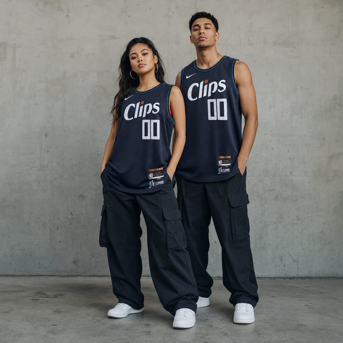 LA Clippers Custom Swingman City Edition Jersey - 3