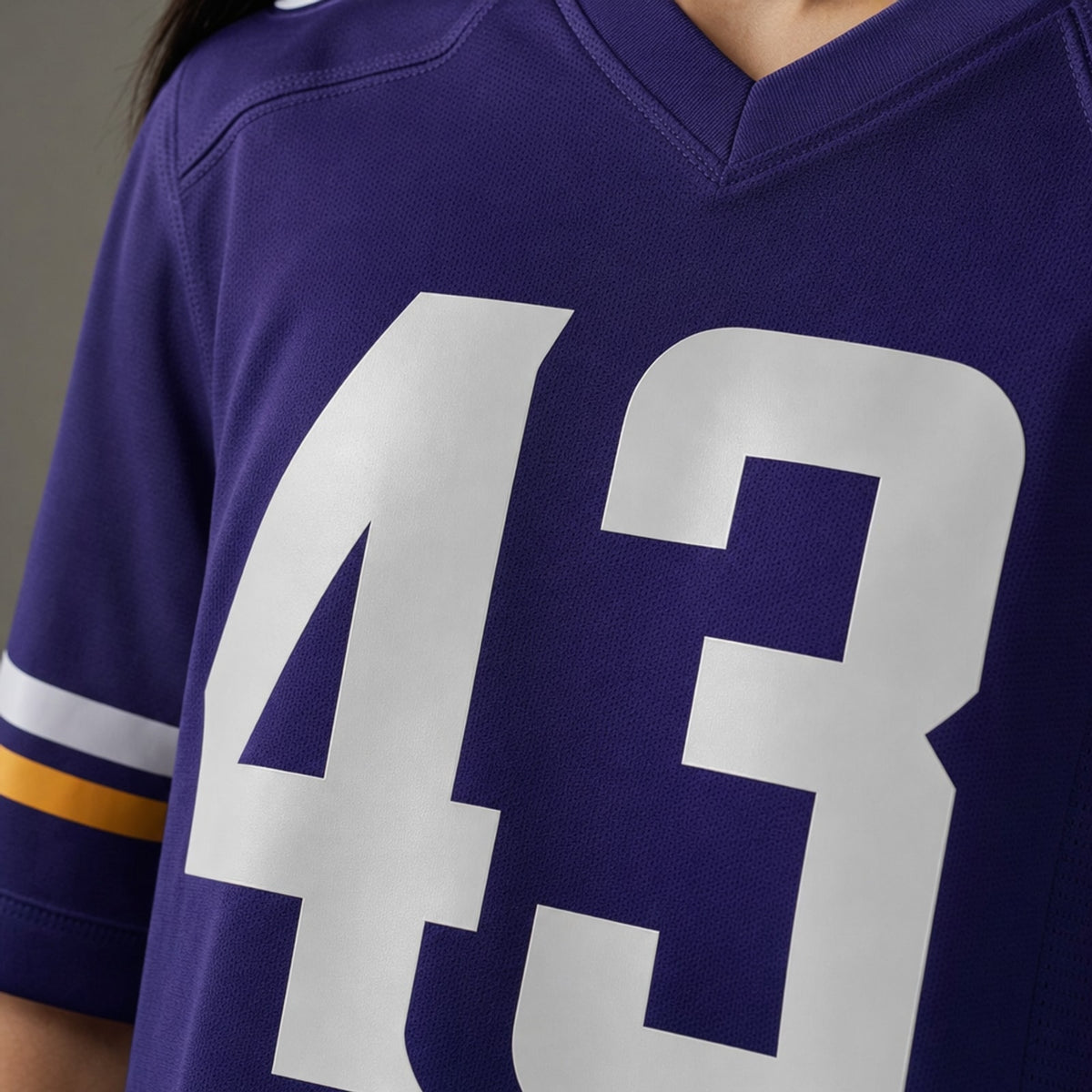 Minnesota Vikings Andrew Van Ginkel Purple Game Jersey - 4
