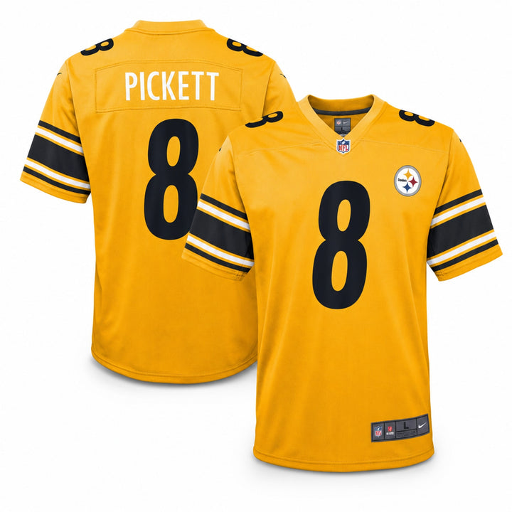 Pittsburgh Steelers Kenny Pickett Youth Inverted Game Jersey