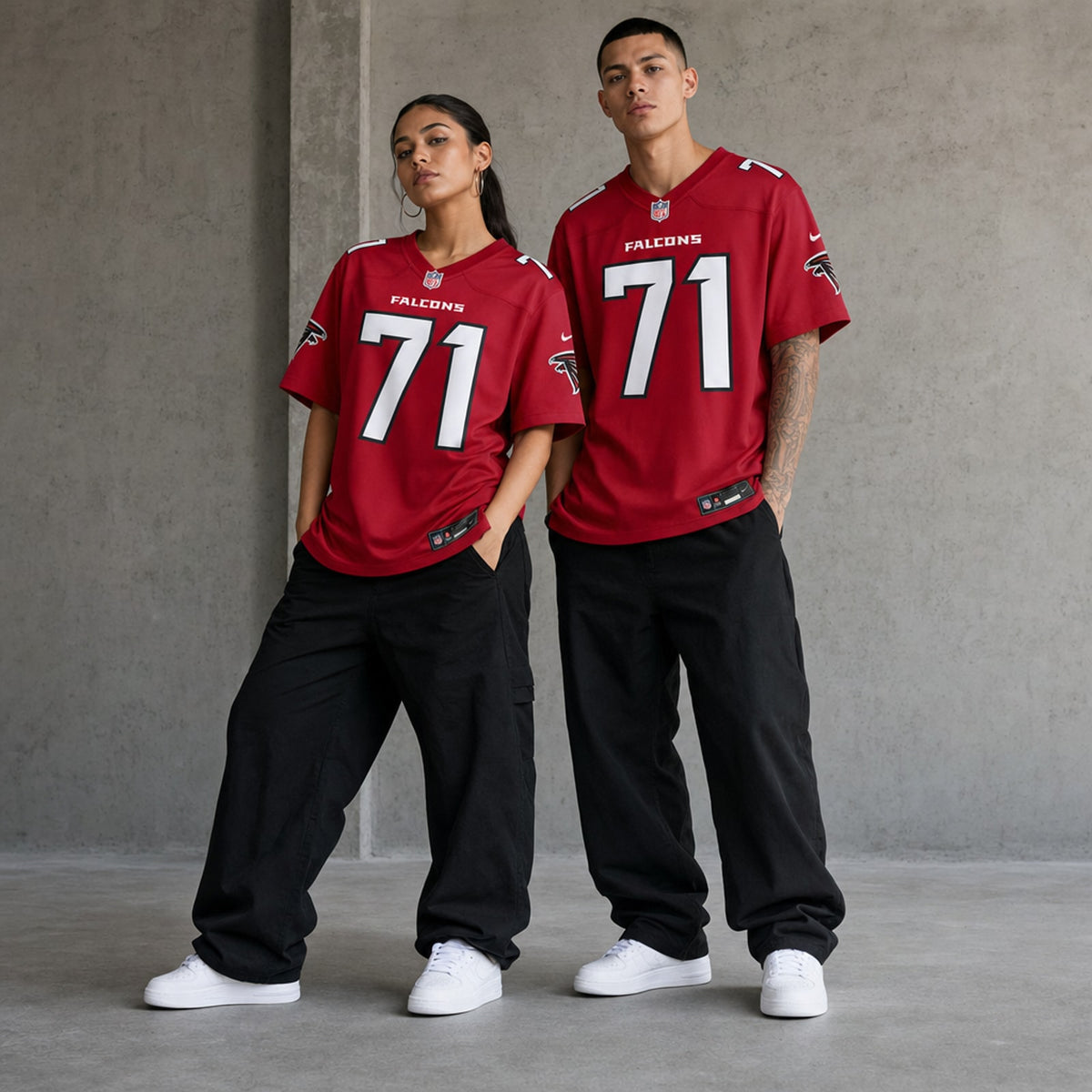 Atlanta Falcons Jawaan Taylor Game Jersey - 3