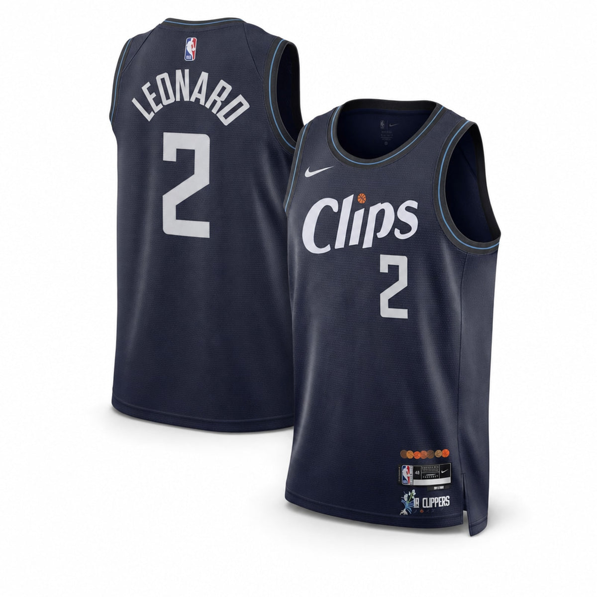 Kawhi Leonard LA Clippers Unisex City Edition Swingman Jersey - 1