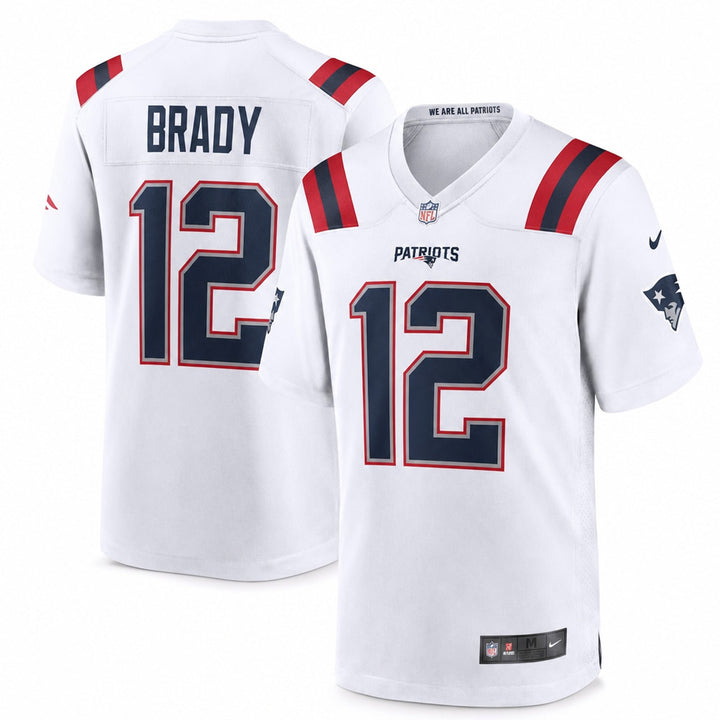 New England Patriots Tom Brady Polyester Jersey Loose Fit