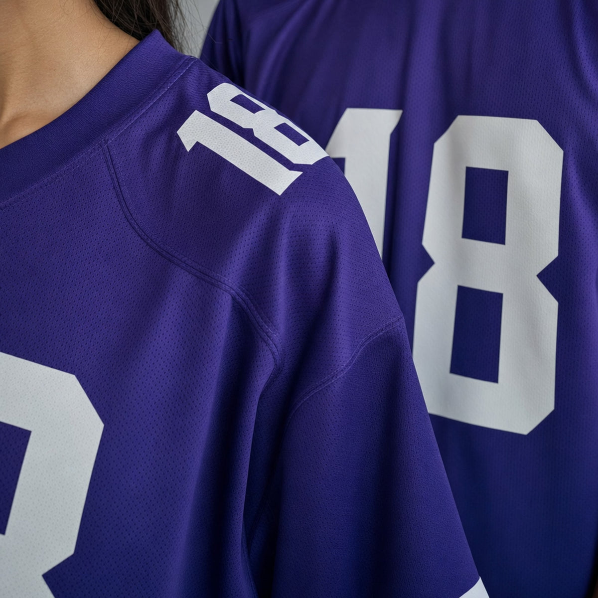 Minnesota Vikings Justin Jefferson Purple Game Jersey - 4