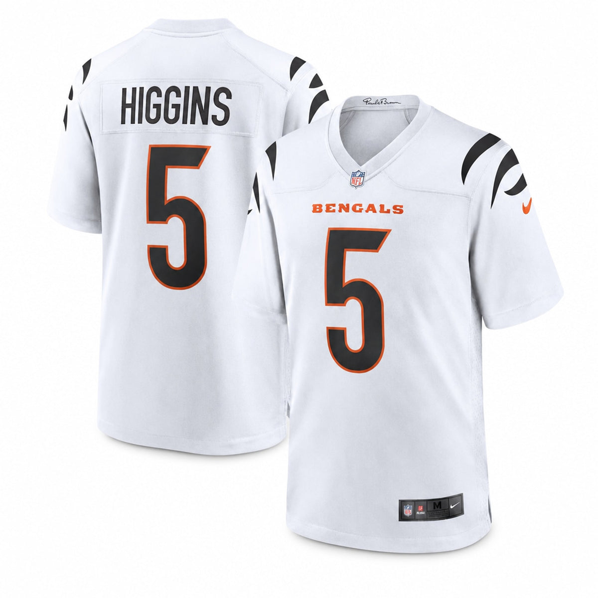 Cincinnati Bengals Tee Higgins Game Jersey Tailored Fit - 1