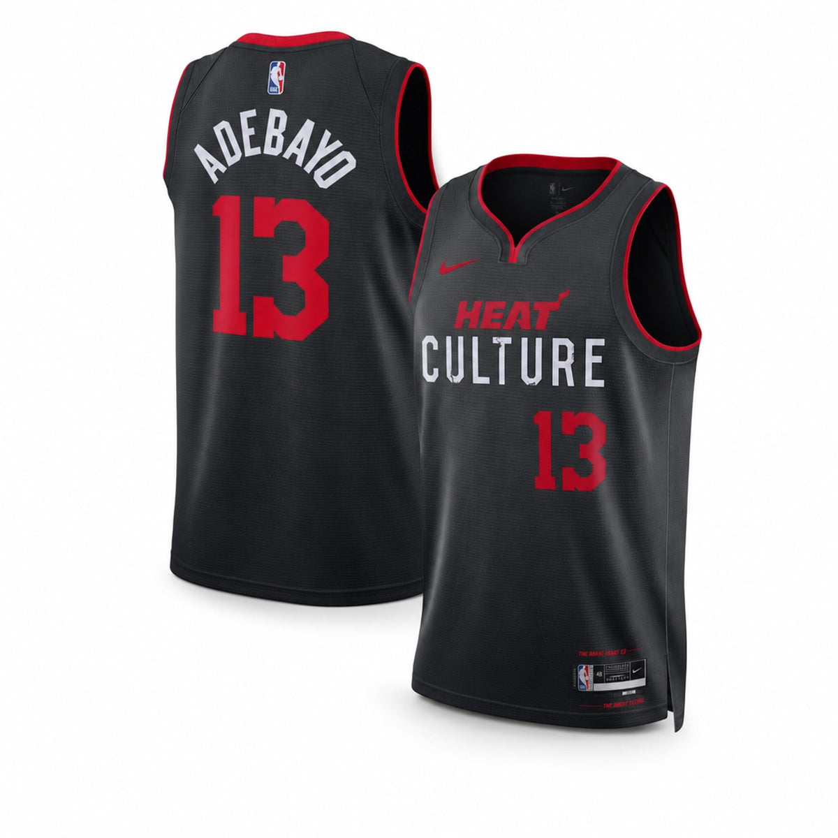 Bam Adebayo Miami Heat Unisex City Edition Swingman Jersey - 1