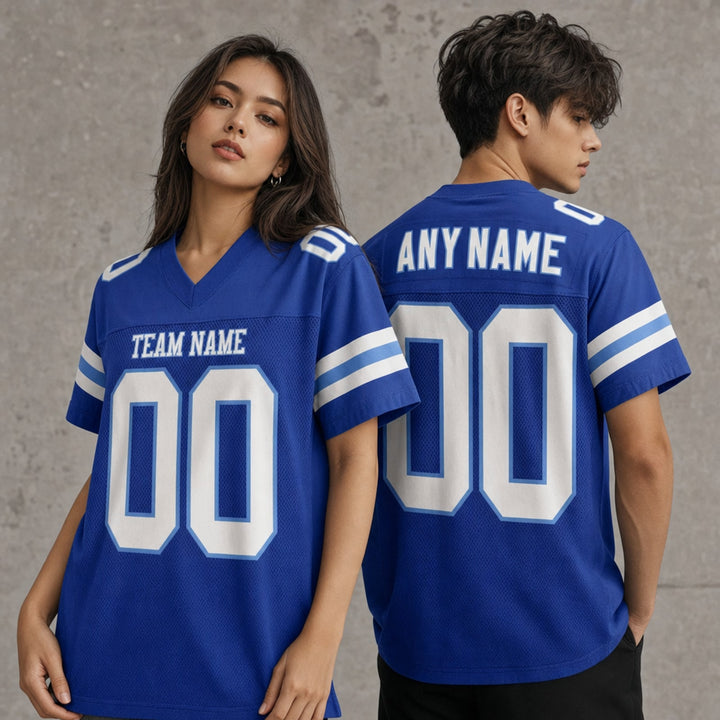 Mesh Football Jersey Personalized Name Number Shirt