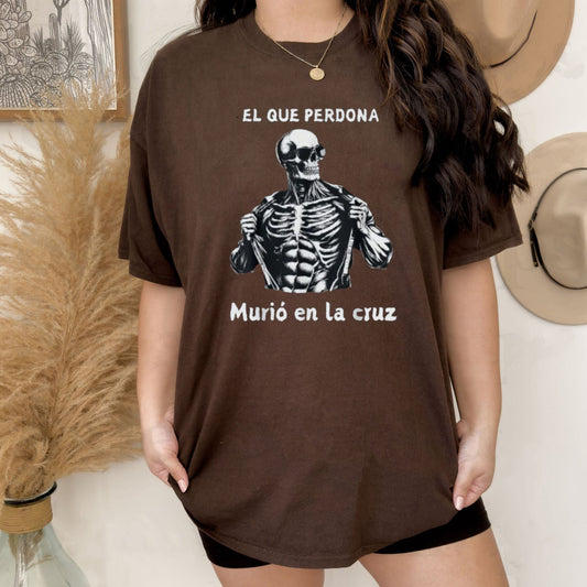 Chidas Gym Funny Mexican Slang T Shirt Sarcastic Skull Graphic Top Retro Chicano Style Streetwear for Men Women.jpg