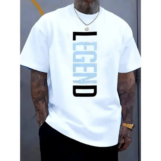 LEGEND Vertical Graphic T Shirt Minimalist Streetwear Typography Tee Unisex Cotton Shirt.jpg