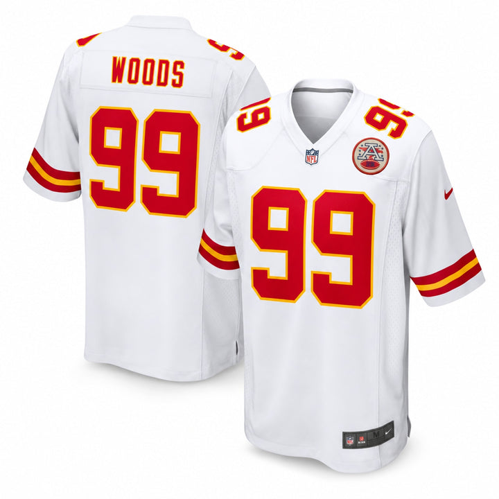 Kansas City Chiefs Peter Woods Game Jersey
