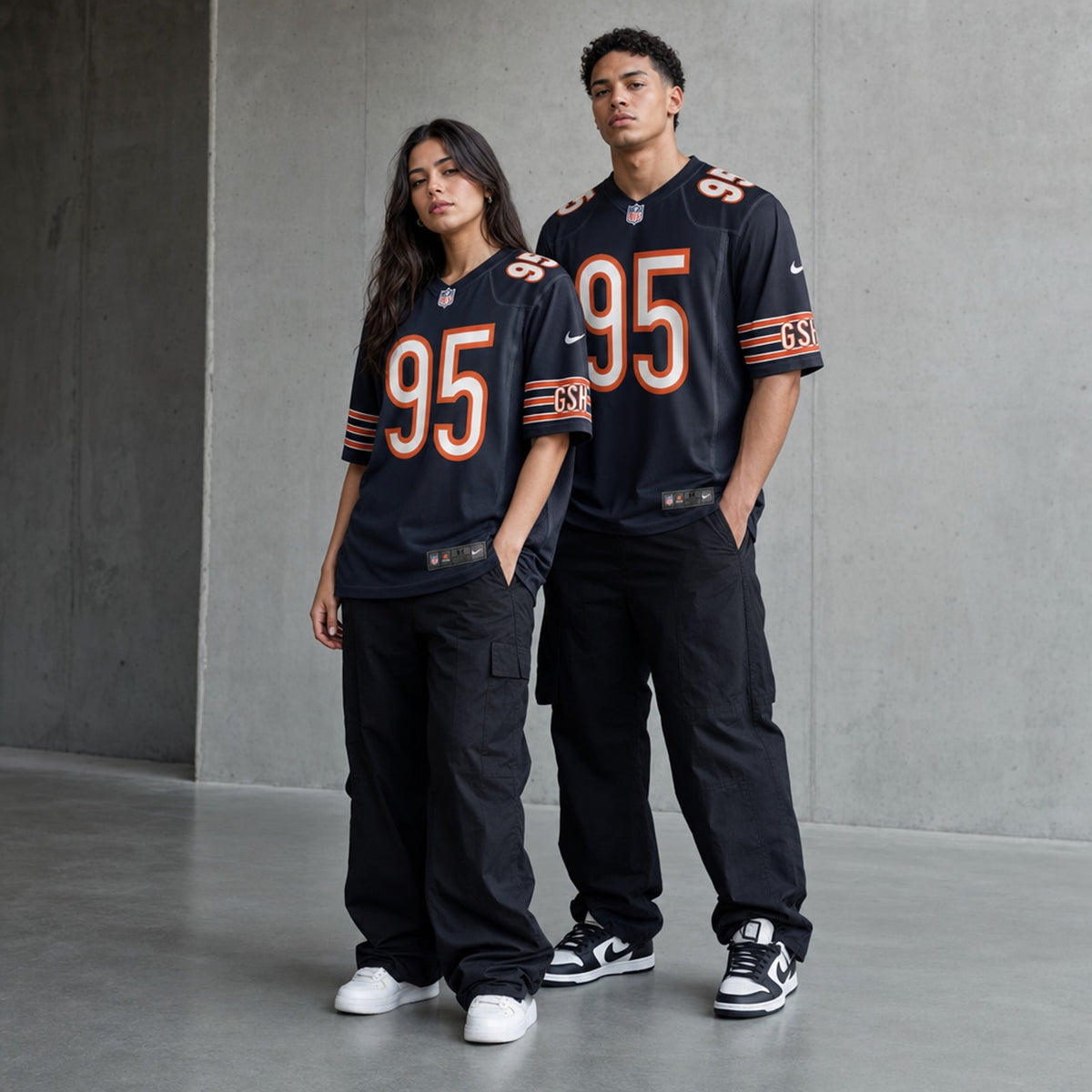 Chicago Bears Richard Dent Retired Player Game Jersey - 3