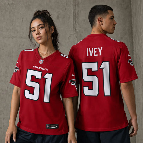 Atlanta Falcons Jared Ivey Game Jersey - 2