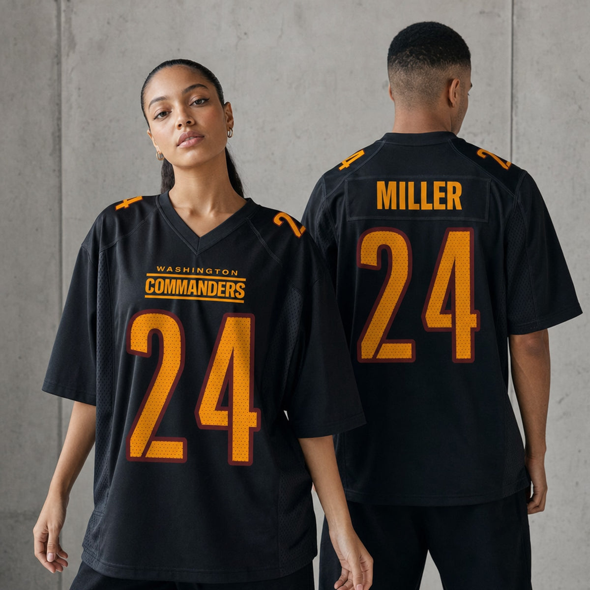 W.Commanders Von Miller Player Fashion Football Jersey - 2