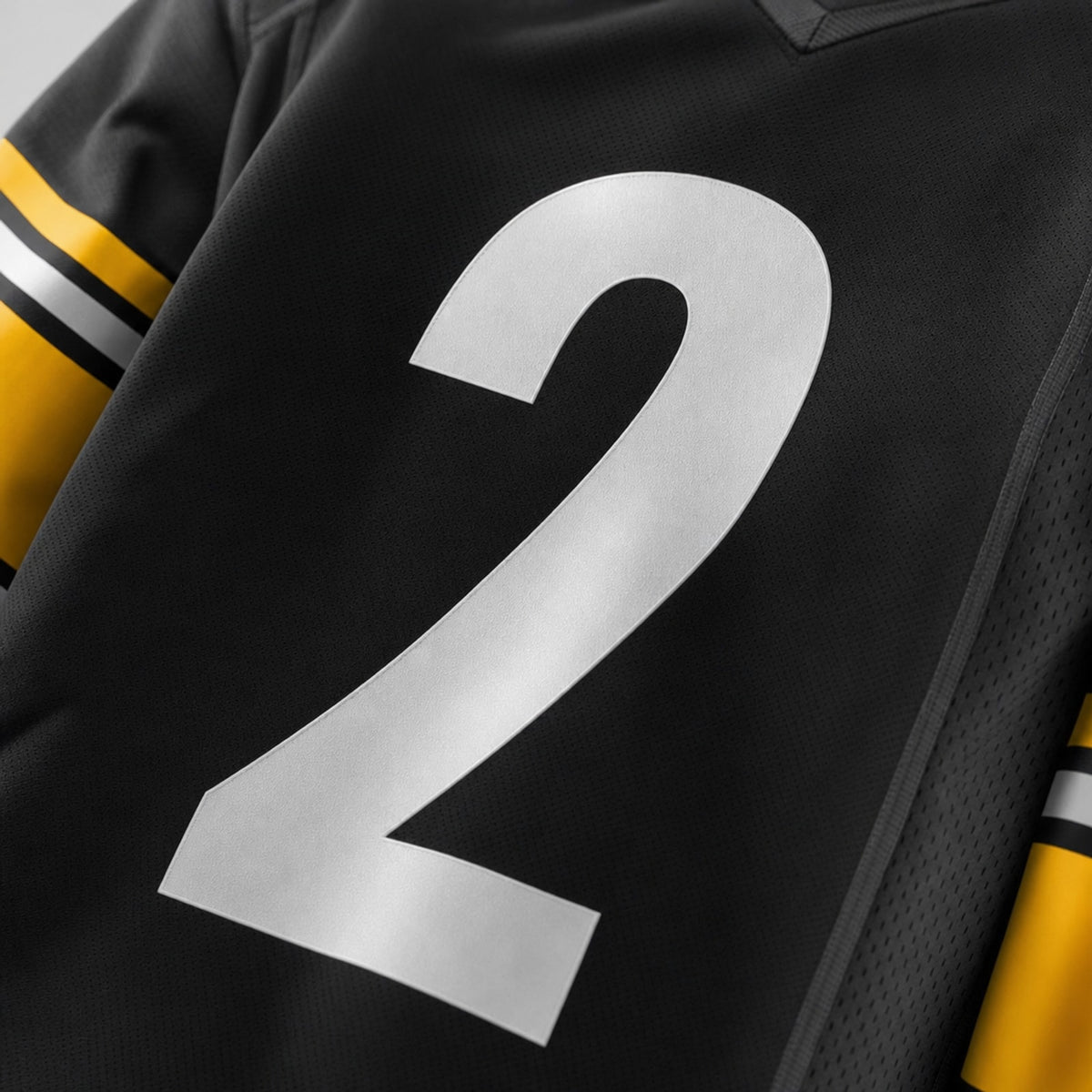 Men's Pittsburgh Steelers Justin Fields Black Game Player Jersey JS5370 - 5